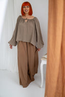 Bluza dama, tip IE, din matase naturala