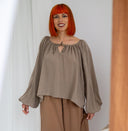 Bluza dama, tip IE, din matase naturala