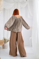 Bluza dama, tip IE, din matase naturala
