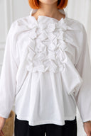 Bluza origami cu maneca 3/4