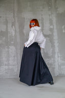 Fusta pantalon, foarte ampla si larga