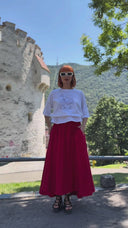 Bluza broderie 4Faces - (alb)